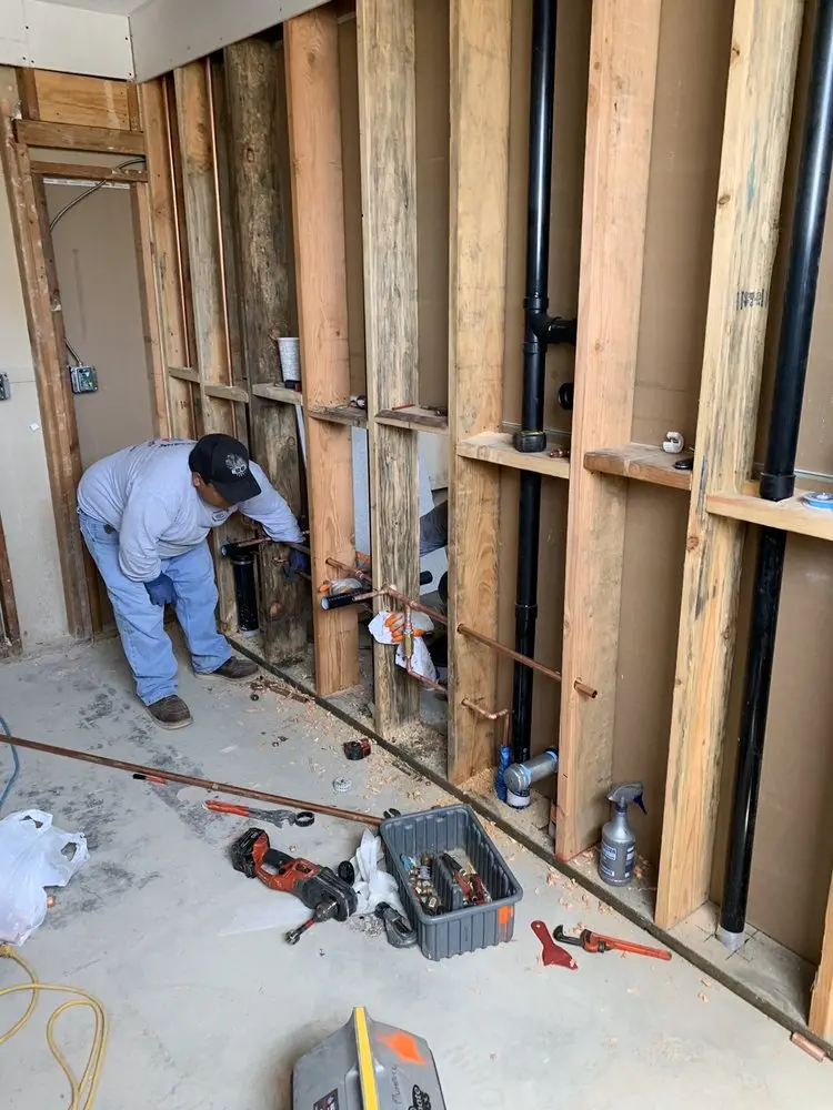 Commercial rough-in plumbing for Commercial Plumbing in Westampton